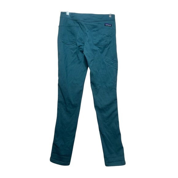 Patagonia Escala Rock Pants Women 4 Green Gorpcore Slim Mid Rise Stretch Outdoor - Picture 3 of 16